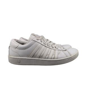 K Swiss Shoes Mens 7 Sneakers Court Pro Casual Lace Up White Memory Foam Comfort
